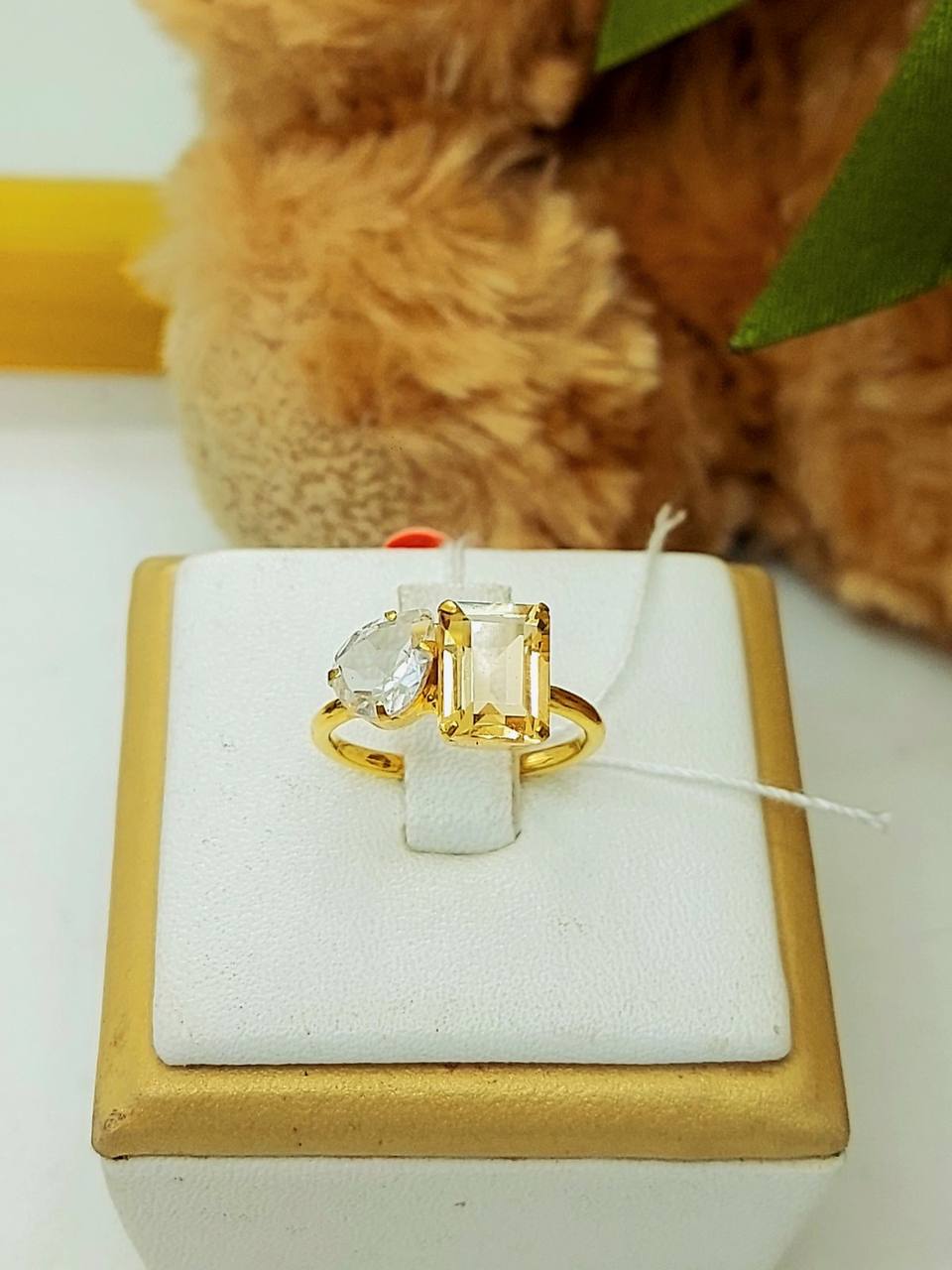 Colourful Spinel Ring