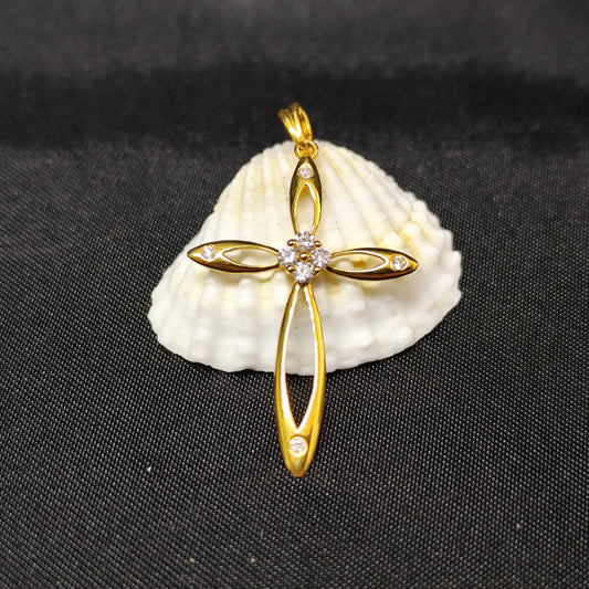 Diamond Pendant with 18K