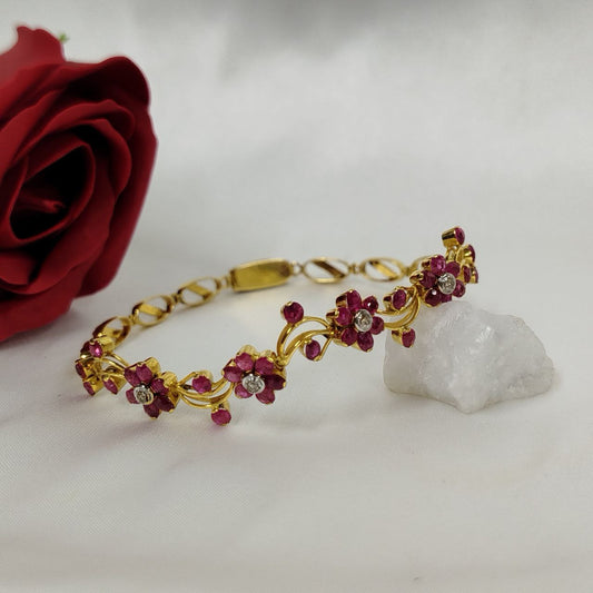 Natural Rubies Bracelet