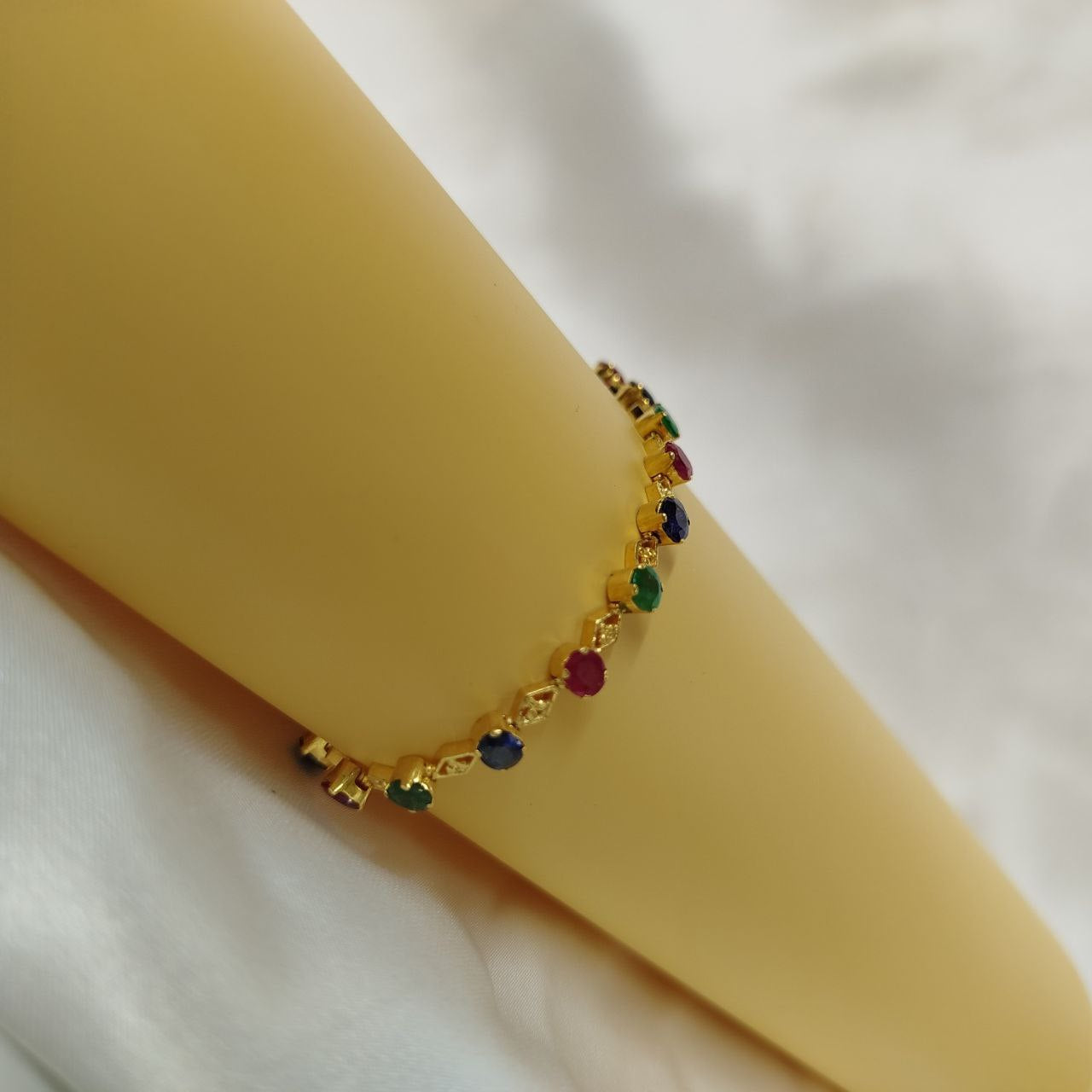 Three Precious Gems Bracelet