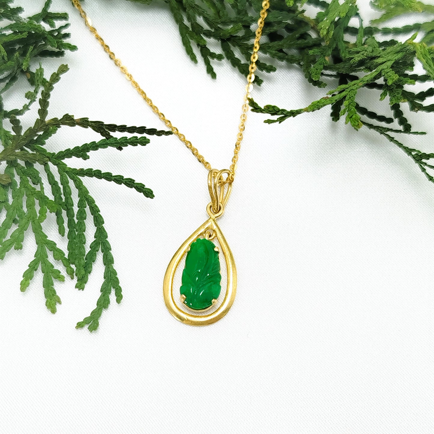 BurmaJade with 18K Gold